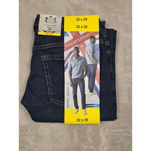 English Laundry Straight Fit Jeans Mens 32x29 Dark Blue Harrow Denim